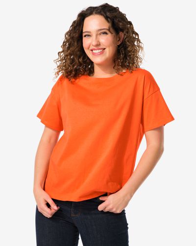 HEMA T-shirt Femme Orange (orange) - HEMA - Modalova