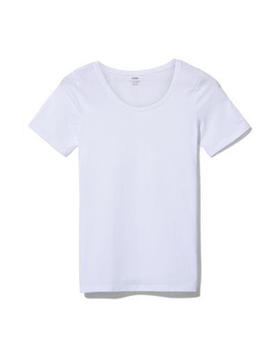 HEMA T-shirt Femme Blanc (blanc) - HEMA - Modalova