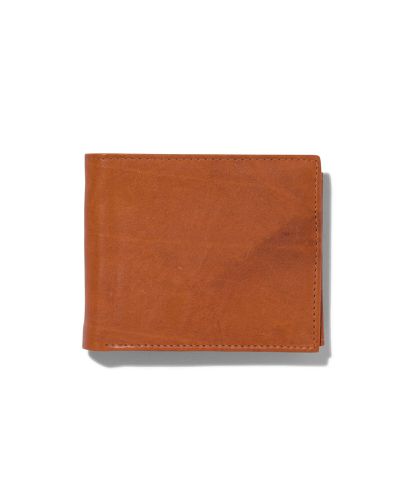 Portefeuille En Cuir Marron Avec Blocage RFID 9,5x11,5 - HEMA - Modalova