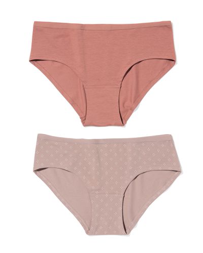 Culotte Hipster En Coton - Lot De 2 () - HEMA - Modalova