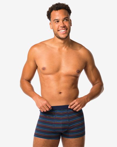 Boxers Modèle Court Coton Stretch Rayures () - HEMA - Modalova