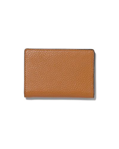 Portemonnaie Pliant Avec Fermeture Aimantée Cuir Marron RFID 7x10.5 - HEMA - Modalova