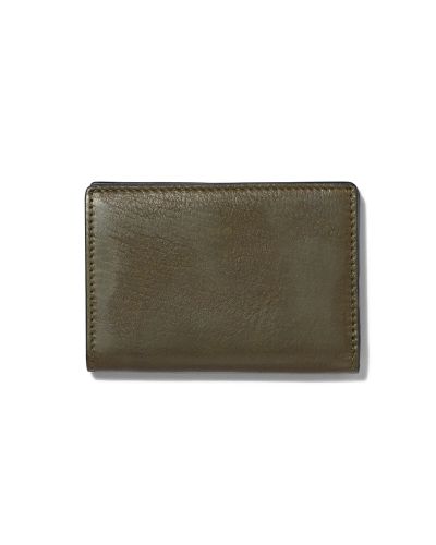 Portemonnaie Pliant Avec Fermeture Aimantée Cuir Vert RFID 7x10.5 - HEMA - Modalova