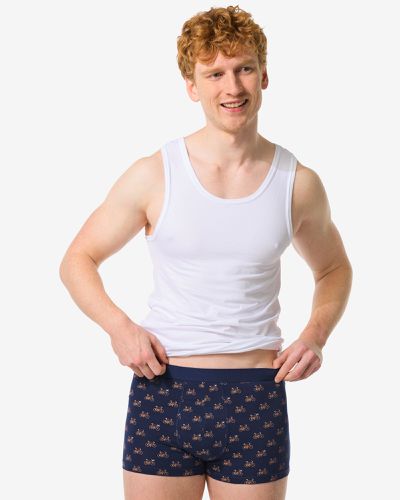 Boxers Courts En Coton Extensible Vélo - Lot De 3 () - HEMA - Modalova