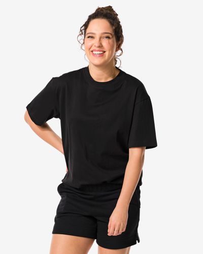HEMA T-shirt Femme Do Noir (noir) - HEMA - Modalova