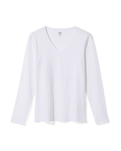 HEMA T-shirt Femme Blanc (blanc) - HEMA - Modalova