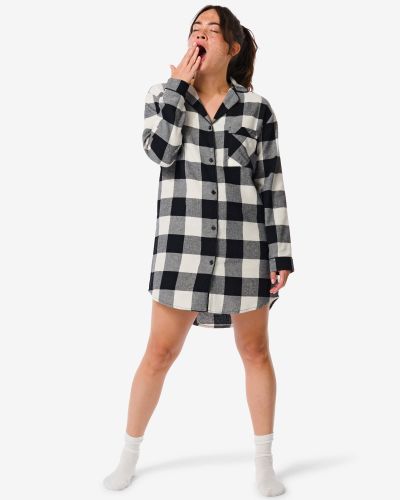 Chemise De Nuit Flanelle () - HEMA - Modalova