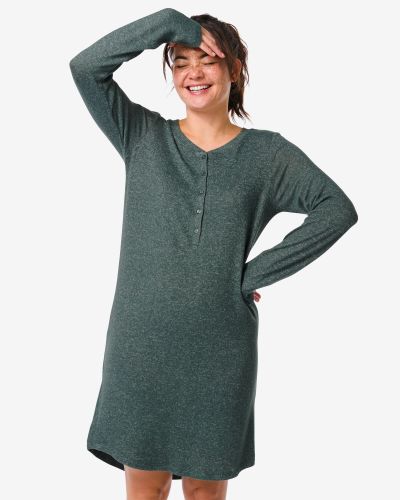 Chemise De Nuit Avec Viscose () - HEMA - Modalova