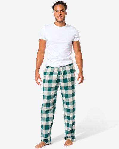 Pantalon De Pyjama Flanelle À Carreaux () - HEMA - Modalova