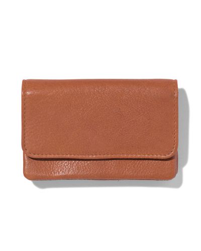 HEMA Mini Portefeuille Cuir Cognac - HEMA - Modalova