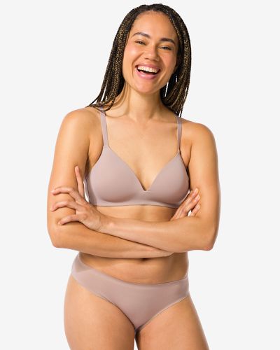 HEMA Slip Femme Micro Beige (beige) - HEMA - Modalova