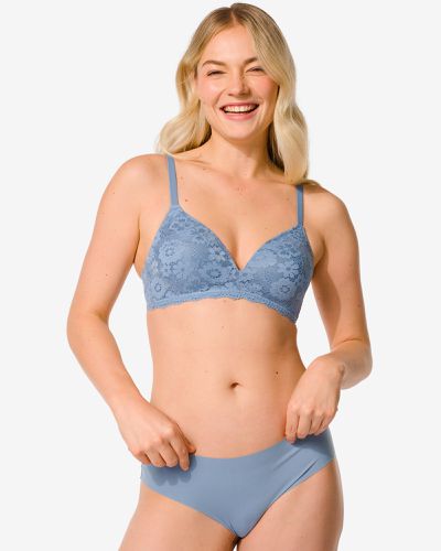 Slip Brésilien Micro Avec Dentelle () - HEMA - Modalova