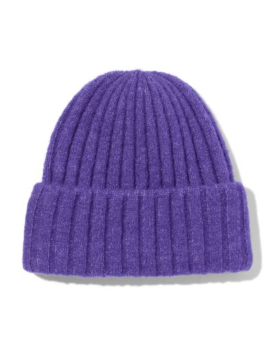 Bonnet Côtelé Violet - HEMA - Modalova