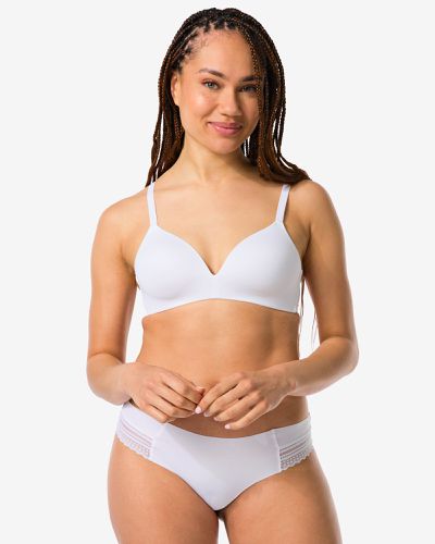 Slip Brésilien Micro Avec Insert En Dentelle () - HEMA - Modalova