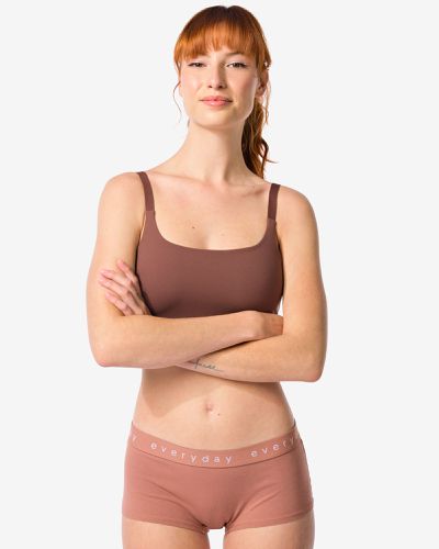 Boxer Taille Haute En Coton () - HEMA - Modalova