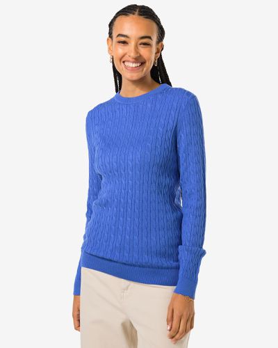 HEMA Pull Femme Louisa Bleu (bleu) - HEMA - Modalova