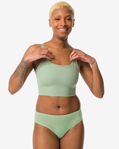 Slip Brésilien Micro Avec Mesh () - HEMA - Modalova