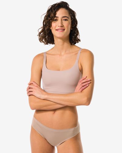 HEMA Slip Femme Micro Beige (beige) - HEMA - Modalova