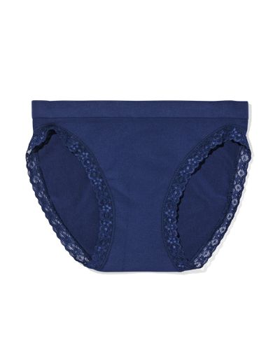 Culotte Microfibre Sans Couture Avec Dentelle () - HEMA - Modalova