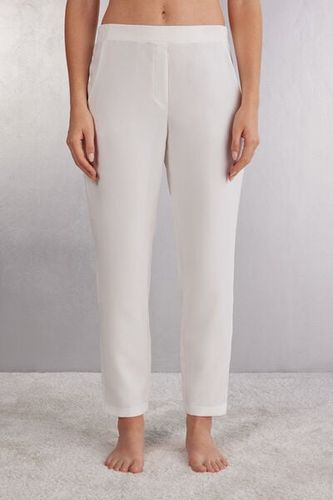 Trousers with Pockets Woman Ivory - Intimissimi - Modalova