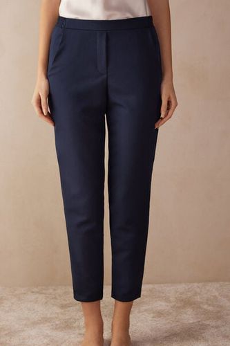 Full Length Pants with Pockets Woman Blue Size L - Intimissimi - Modalova