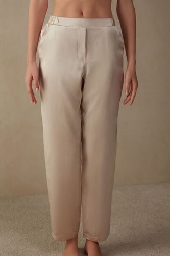 Straight Silk Pants Woman Size S - Intimissimi - Modalova