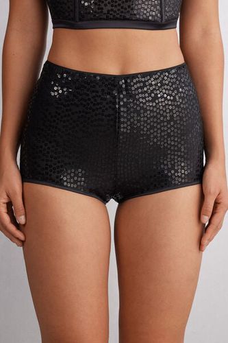 See the Magic Sequin Hot Pants Woman Black Size M/L - Intimissimi - Modalova