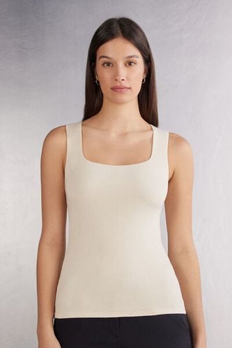 Fresh Bamboo Tank Top Woman Natural - Intimissimi - Modalova