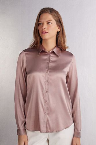 Silk Shirt Woman Pink Size M - Intimissimi - Modalova