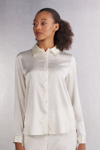 Silk Shirt Woman Ivory Size S - Intimissimi - Modalova