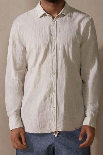 Linen and Cotton Shirt Man Natural Size M - Intimissimi - Modalova