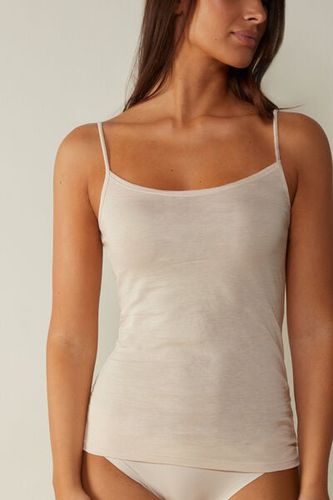 Ultrafresh Cotton Camisole Woman Natural Size M - Intimissimi - Modalova