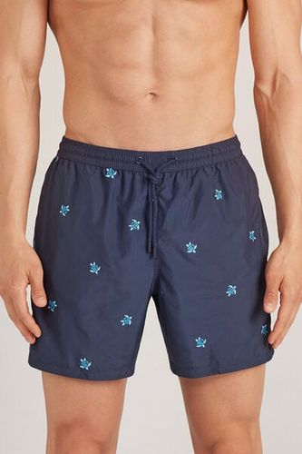 Embroidered Turtle Swim Trunks Man - Intimissimi - Modalova