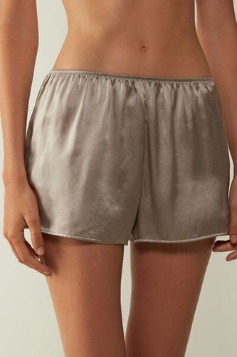 Smooth Silk-Satin Shorts Woman Size L - Intimissimi - Modalova