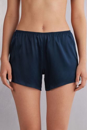 Silk Shorts Woman Blue Size S - Intimissimi - Modalova