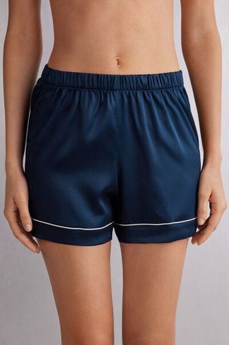 Piped Silk Shorts Woman - Intimissimi - Modalova