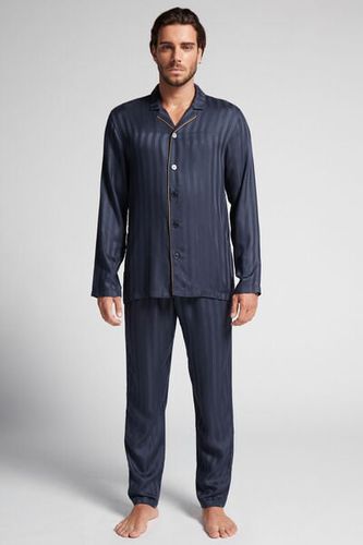Modal Pajama Set Man Blue Size XXL - Intimissimi - Modalova