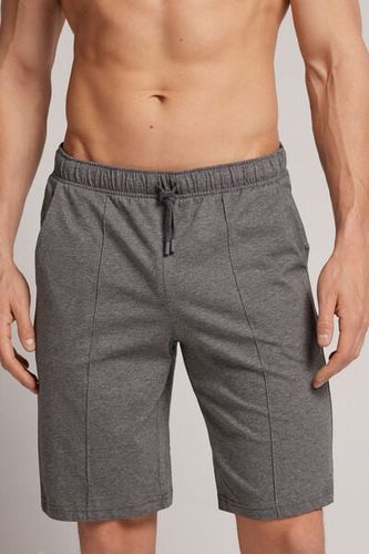 Rib Detail Cotton Shorts Man - Intimissimi - Modalova