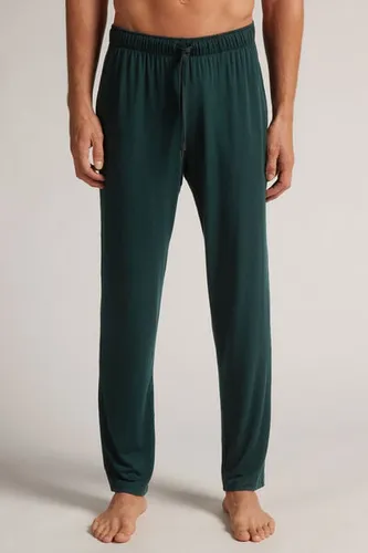 Silk and Modal Trousers Man Green Size L - Intimissimi - Modalova