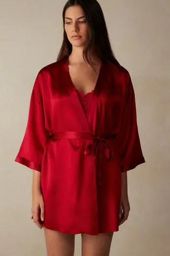 Silk Kimono Woman Red Size S/M - Intimissimi - Modalova