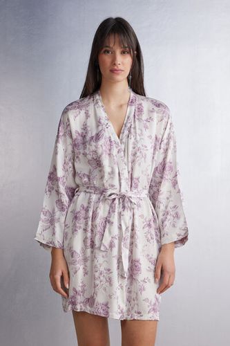 Graceful Simplicity Satin Kimono Woman Size M/L - Intimissimi - Modalova