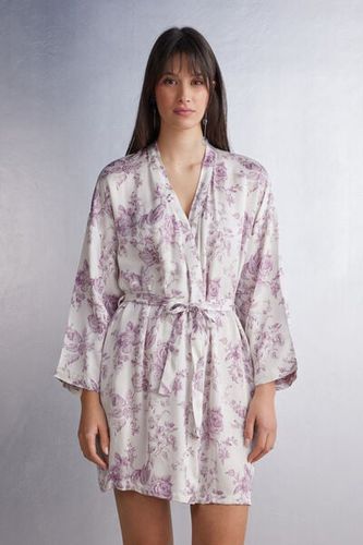 Graceful Simplicity Satin Kimono Woman Size S/M - Intimissimi - Modalova