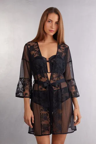 Couture de Nuit Lace Kimono Woman Black Size M/L - Intimissimi - Modalova