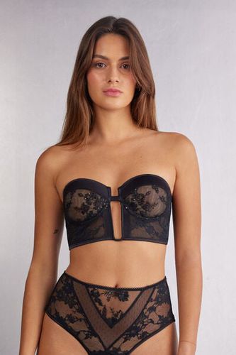 Couture de Nuit Bandeau Bustier Woman Black Size 2B - Intimissimi - Modalova