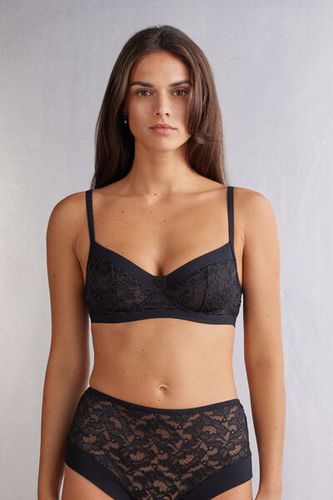 Delicate Pieces Daniela Balconette Bra Woman Black Size 7B - Intimissimi - Modalova