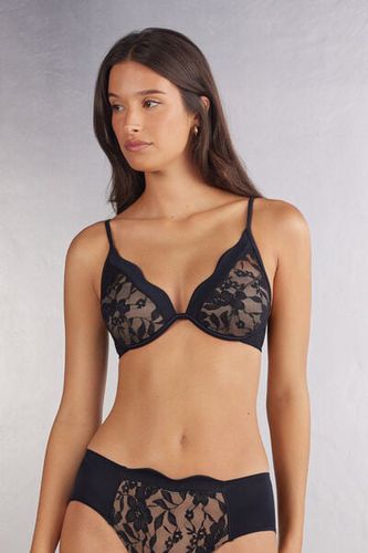 The Art of Romance Elena Lace Balconette Bra Woman Black Size 3C - Intimissimi - Modalova