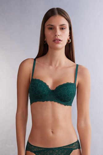 Sofia Balconette Bra in Lace Woman Green Size 6C - Intimissimi - Modalova