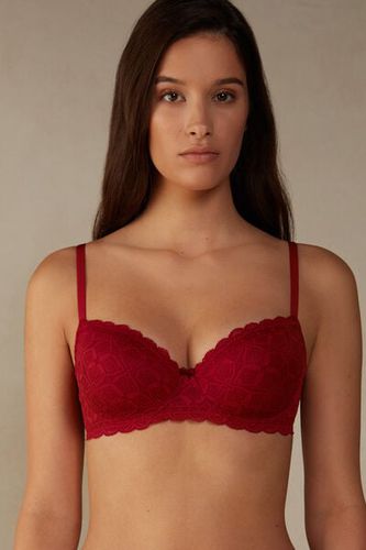 Sofia Balconette Bra in Lace Woman Red Size 4B - Intimissimi - Modalova