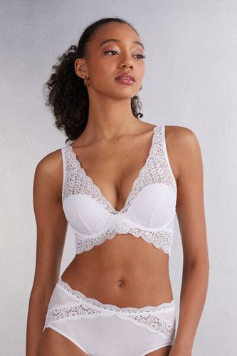 Flower Paisley Asia Balconette Bra Woman White Size 3B - Intimissimi - Modalova