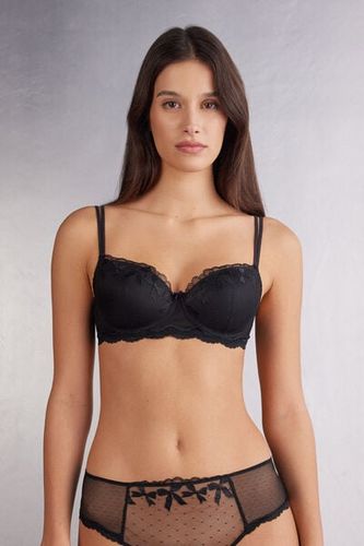Frou Frou Romance Sofia Balconette Bra Woman Black - Intimissimi - Modalova